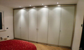 closing off walk-in wardrobes